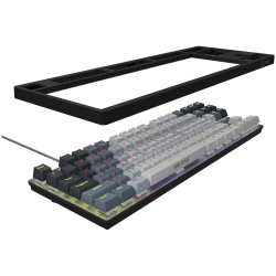 LORGAR Azar 514TKL, Wired RGB mechanical gaming keyboard, white, EN layout - 7