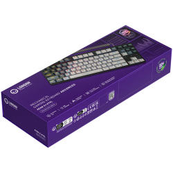 LORGAR Azar 514TKL, Wired RGB mechanical gaming keyboard, white, EN layout - 9