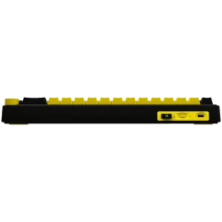 LORGAR KBP70MW, Wireless 65% Mechanical Gaming Keyboard Pro, Black/yellow, EN layout - 6
