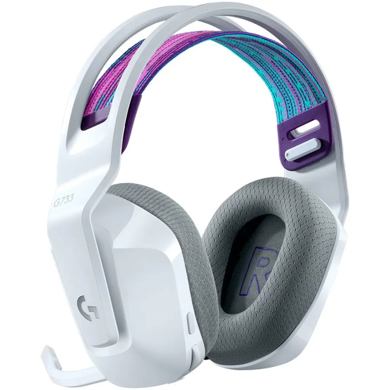 LOGITECH G733 LIGHTSPEED Wireless RGB Gaming Headset - WHITE - 1