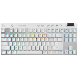LOGITECH G PRO X TKL LIGHTSPEED Mechanical Gaming Keyboard - WHITE - US INT'L - TACTILE - 1