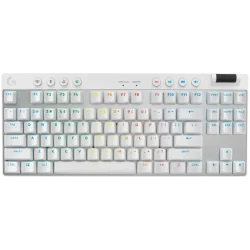 LOGITECH G PRO X TKL LIGHTSPEED Mechanical Gaming Keyboard - WHITE - US INT'L - TACTILE - 1