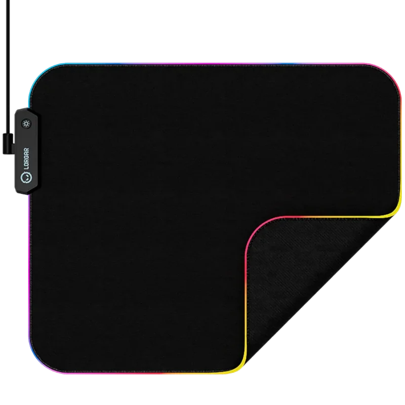 Lorgar Steller 913, Gaming mouse pad, High-speed surface, anti-slip rubber base, RGB backlight, USB connection, Lorgar WP Gamewa