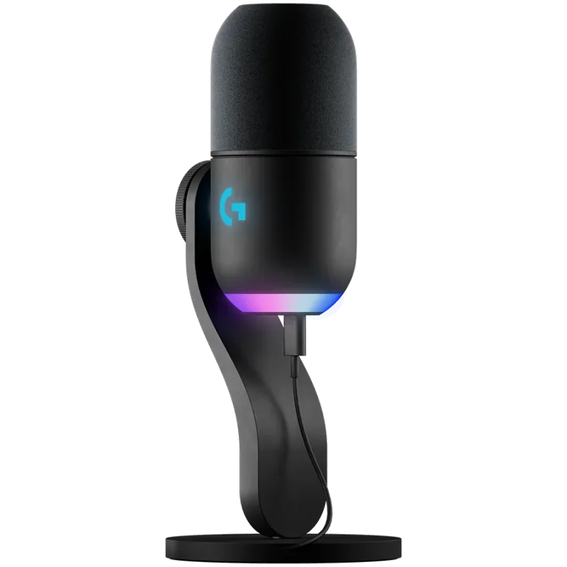 LOGITECH G Yeti GX RGB Gaming Microphone - LIGHTSYNC - BLACK - USB - 1
