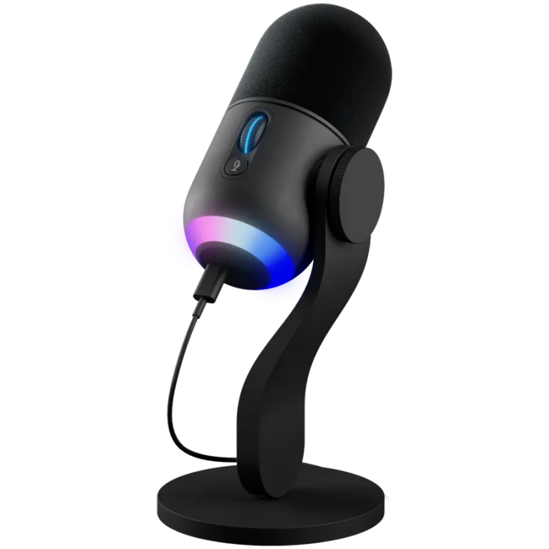 LOGITECH G Yeti GX RGB Gaming Microphone - LIGHTSYNC - BLACK - USB - 1