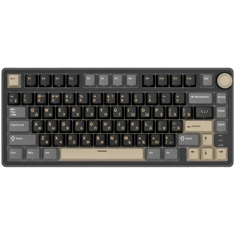 ROYAL KLUDGE R75 Phantom Gaming Keyboard K silver switch - 1