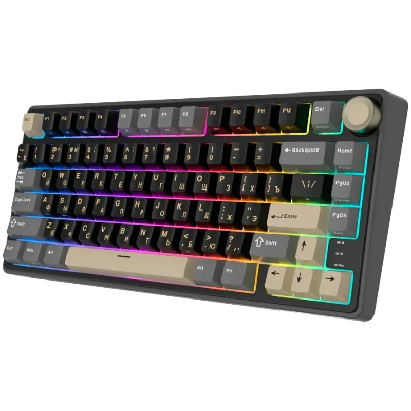ROYAL KLUDGE R75 Phantom Gaming Keyboard K silver switch - 1