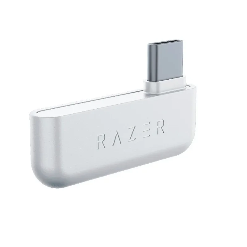 Razer Barracuda X Mercury White Wireless Multi-platform Gaming and Mobile Headset, Razer TriForce 40mm Drivers, Detachable Hyper
