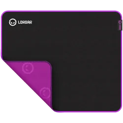 Lorgar Main 315, Gaming mouse pad, High-speed surface, Purple anti-slip rubber base, size: 500mm x 420mm x 3mm, weight 0.39kg - 