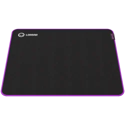 Lorgar Main 315, Gaming mouse pad, High-speed surface, Purple anti-slip rubber base, size: 500mm x 420mm x 3mm, weight 0.39kg - 