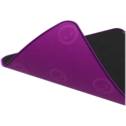 Lorgar Main 315, Gaming mouse pad, High-speed surface, Purple anti-slip rubber base, size: 500mm x 420mm x 3mm, weight 0.39kg - 