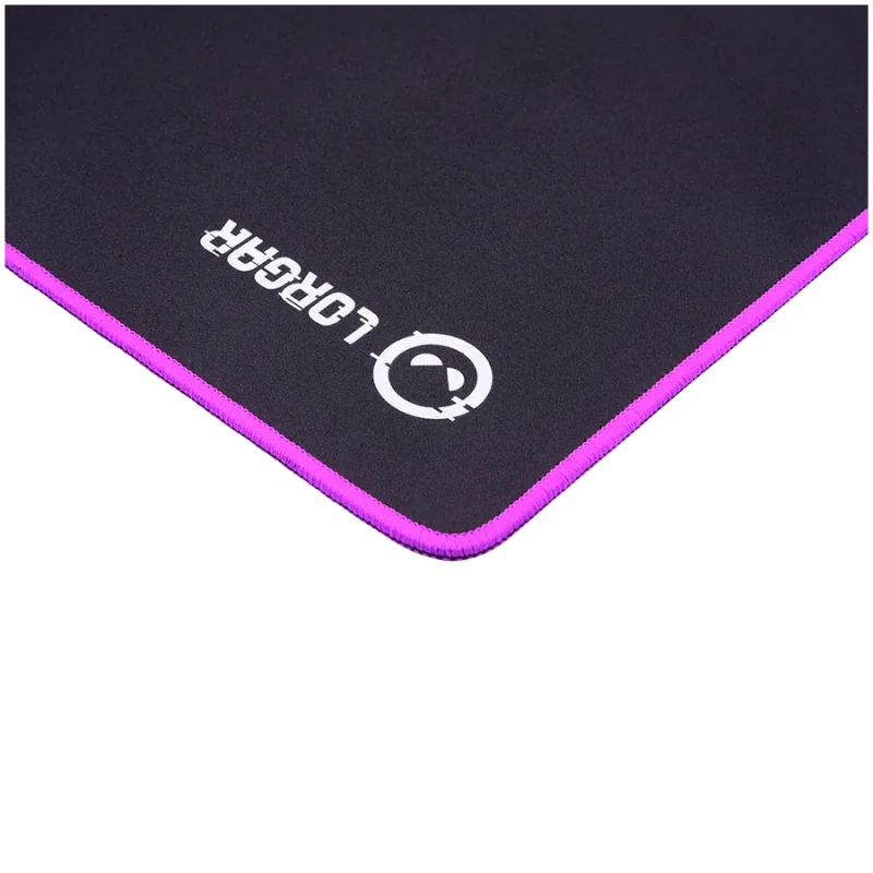 Lorgar Main 315, Gaming mouse pad, High-speed surface, Purple anti-slip rubber base, size: 500mm x 420mm x 3mm, weight 0.39kg - 