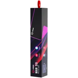Lorgar Main 315, Gaming mouse pad, High-speed surface, Purple anti-slip rubber base, size: 500mm x 420mm x 3mm, weight 0.39kg - 