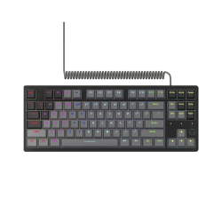 LORGAR Azar 514TKL, Wired RGB mechanical gaming keyboard, black, EN layout - 1