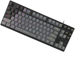 LORGAR Azar 514TKL, Wired RGB mechanical gaming keyboard, black, EN layout - 3