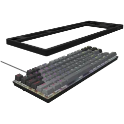 LORGAR Azar 514TKL, Wired RGB mechanical gaming keyboard, black, EN layout - 7