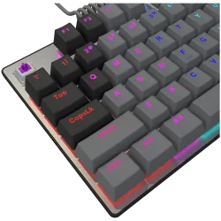 LORGAR Azar 514TKL, Wired RGB mechanical gaming keyboard, black, EN layout - 8
