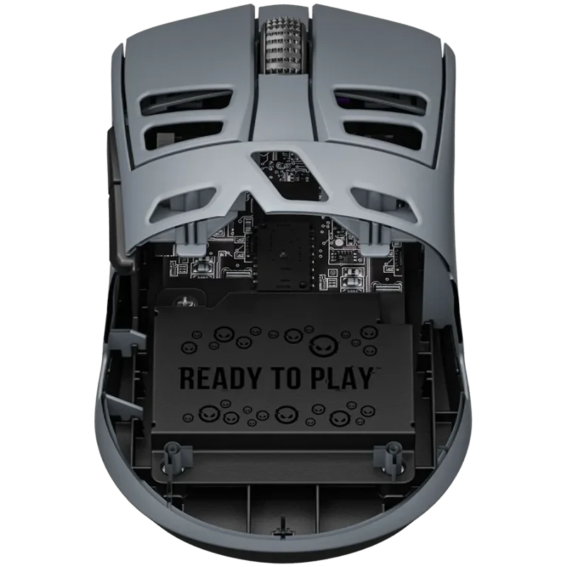 LORGAR MSE90W, Magnesium Alloy Wireless Gaming Mouse Elite, Dark Grey - 1