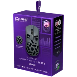 LORGAR MSE90W, Magnesium Alloy Wireless Gaming Mouse Elite, Dark Grey - 11