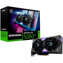 MSI Video Card Nvidia GeForce RTX 5060 Ti 8G GAMING OC, 8GB GDDR7, 128bit, Effective Memory Clock: 28000MHz, Boost: 2647 MHz, 46