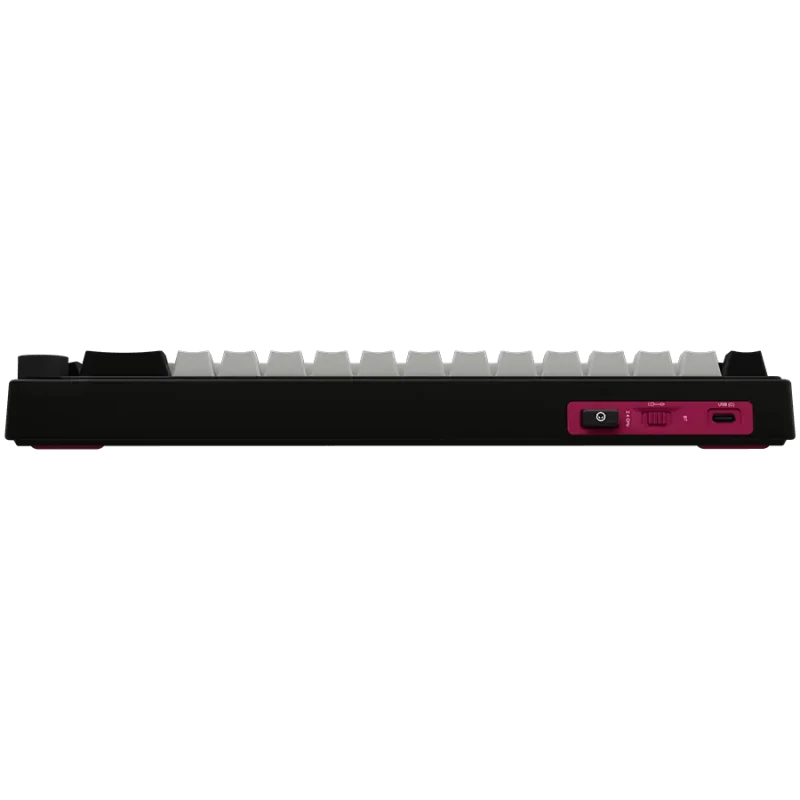 LORGAR KBP70MW, Wireless 65% Mechanical Gaming Keyboard Pro, Black/red, EN layout - 1