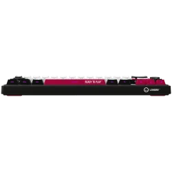 LORGAR KBP70MW, Wireless 65% Mechanical Gaming Keyboard Pro, Black/red, EN layout - 6