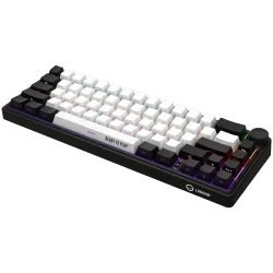 LORGAR KBP70MW, Wireless 65% Mechanical Gaming Keyboard Pro, Black/red, EN layout - 7