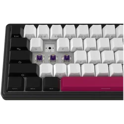 LORGAR KBP70MW, Wireless 65% Mechanical Gaming Keyboard Pro, Black/red, EN layout - 8