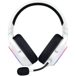 Razer Barracuda X Chroma, Gaming Headset, White, Oval Ear Cushions, 2.4 GHz Wireless / Bluetooth, Breathable Fabric with Memory 