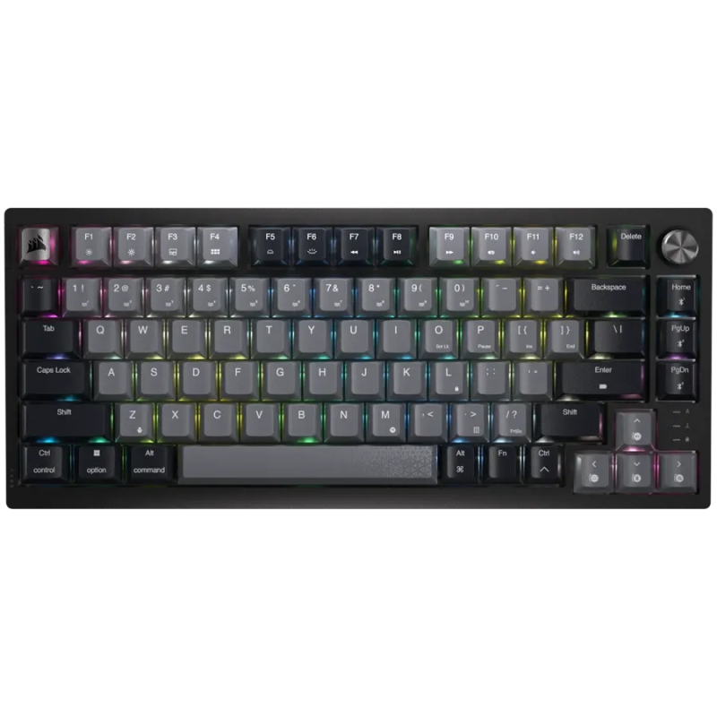 CORSAIR K65 PLUS WIRELESS 75% RGB Mechanical Gaming Keyboard - 1