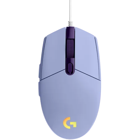 LOGITECH G102 LIGHTSYNC Corded Gaming Mouse - LILAC - USB - EER - 1