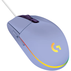 LOGITECH G102 LIGHTSYNC Corded Gaming Mouse - LILAC - USB - EER - 2