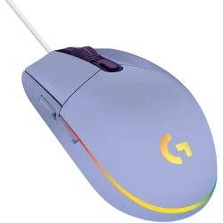 LOGITECH G102 LIGHTSYNC Corded Gaming Mouse - LILAC - USB - EER - 2