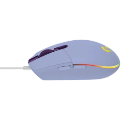 LOGITECH G102 LIGHTSYNC Corded Gaming Mouse - LILAC - USB - EER - 4
