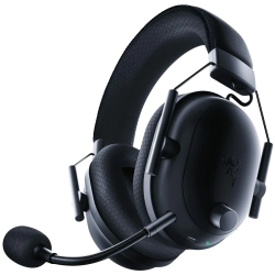 BlackShark V2 Pro (2023) - Black, Wireless Gaming Headset, Razer TriForce Titanium Driver 50 mm, Oval Ear Cushions, Detachable S