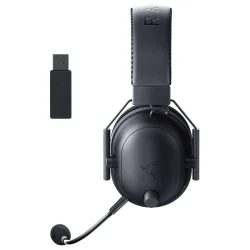 BlackShark V2 Pro (2023) - Black, Wireless Gaming Headset, Razer TriForce Titanium Driver 50 mm, Oval Ear Cushions, Detachable S