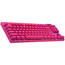 LOGITECH G PRO X TKL LIGHTSPEED Mechanical Gaming Keyboard - MAGENTA - US INT'l - TACTILE - 2