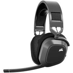 CORSAIR HS80 MAX Wireless Headset, Steel Gray - EU - 1