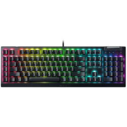 Razer BlackWidow V4 X Mechanical Gaming Keyboard, US Layout, Green Switch, Razer Chroma™ RGB, 6 Macro Keys, Lubricated Stabilize