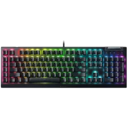 Razer BlackWidow V4 X Mechanical Gaming Keyboard, US Layout, Green Switch, Razer Chroma™ RGB, 6 Macro Keys, Lubricated Stabilize