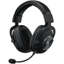LOGITECH G PRO X Wired Gaming Headset - Blue Mic - BLACK - USB DAC - 2