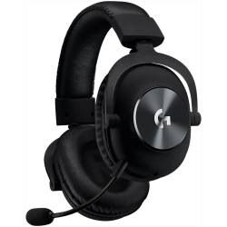 LOGITECH G PRO X Wired Gaming Headset - Blue Mic - BLACK - USB DAC - 3
