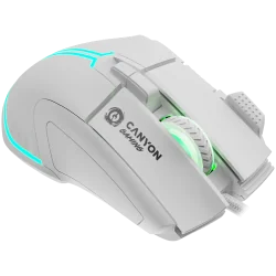 CANYON mouse Fortnax GM-636 RGB 9buttons Wired White - 4