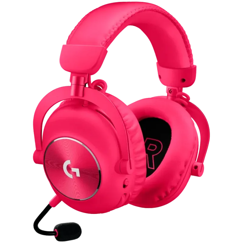 LOGITECH G PRO X2 LIGHTSPEED Wireless Gaming Headset - Blue Mic - MAGENTA - 1