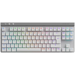 LOGITECH G515 LIGHTSPEED TKL - WHITE - US INT'L - 2.4GHZ/BT- EMEA28i-935 - TACTILE - 1