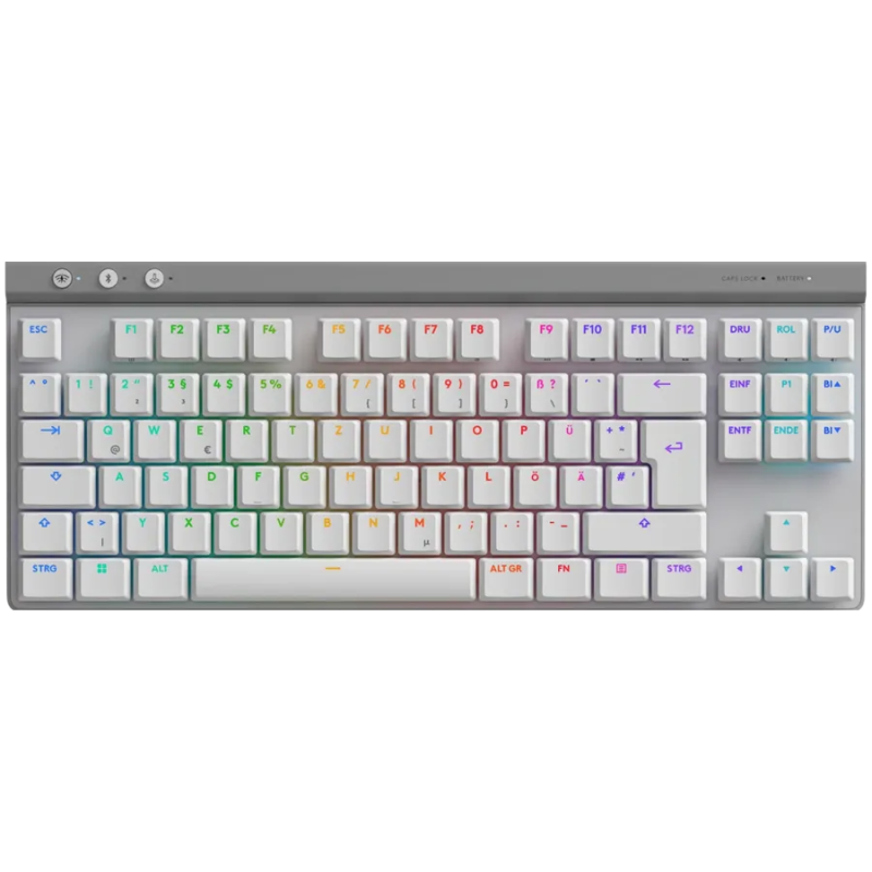 LOGITECH G515 LIGHTSPEED TKL - WHITE - US INT'L - 2.4GHZ/BT- EMEA28i-935 - TACTILE - 1