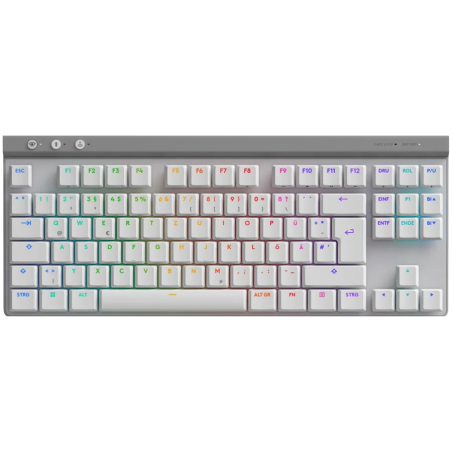 LOGITECH G515 LIGHTSPEED TKL - WHITE - US INT'L - 2.4GHZ/BT- EMEA28i-935 - TACTILE - 1