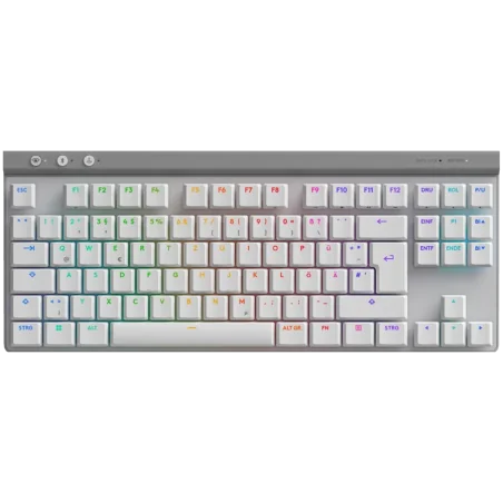 LOGITECH G515 LIGHTSPEED TKL - WHITE - US INT'L - 2.4GHZ/BT- EMEA28i-935 - TACTILE - 1