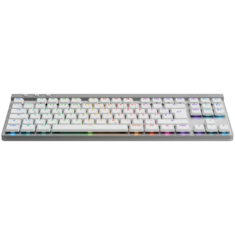 LOGITECH G515 LIGHTSPEED TKL - WHITE - US INT'L - 2.4GHZ/BT- EMEA28i-935 - TACTILE - 1