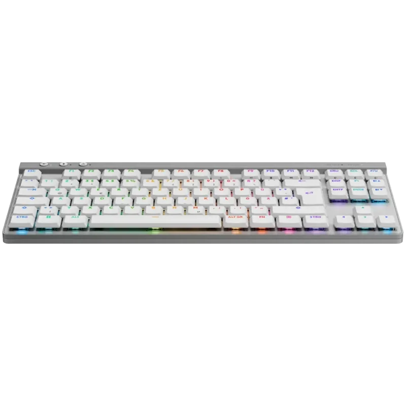 LOGITECH G515 LIGHTSPEED TKL - WHITE - US INT'L - 2.4GHZ/BT- EMEA28i-935 - TACTILE - 1